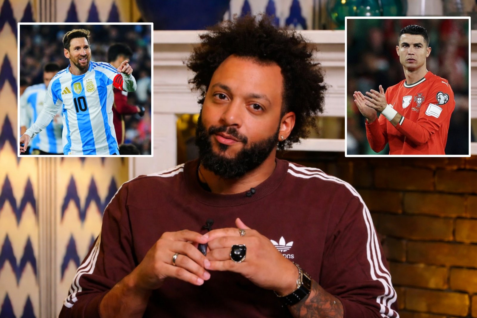 Marcelo oo la weydiiyey midka ugu adkaa Ee uu ka Hor Yimid: Messi Mise Ronaldo?